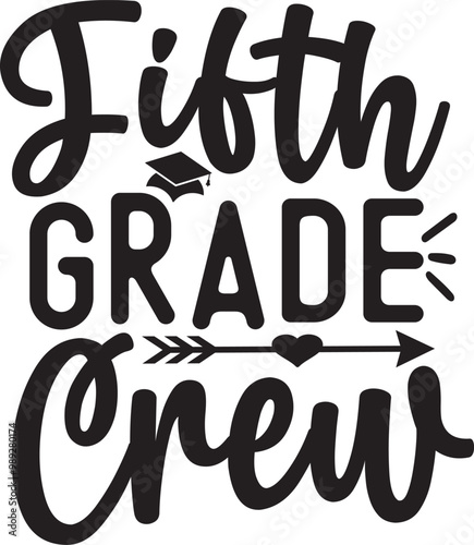 Fifth grade crew t shirt