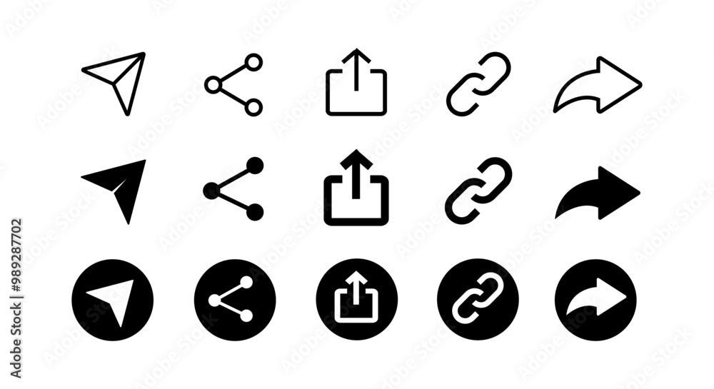 Share and send icon button social media isolated on white background. Vector illustration design Share and send icon button social media isolated on white background. Vector illustration design