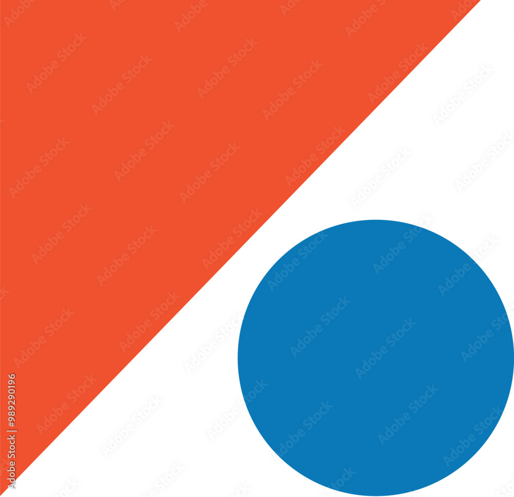 Bauhaus element. Modern geometric abstract shape in minimal style. Brutalism basic form, line, eye, circle and pattern, art vector icon. Colorful figure and dots simple design, white background Bauhaus element. Modern geometric abstract shape in minimal style. Brutalism basic form, line, eye, circle and pattern, art vector icon. Colorful figure and dots simple design, white background