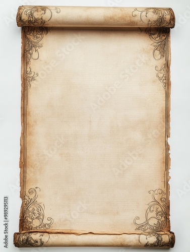 Obraz na płótnie A detailed parchment, 