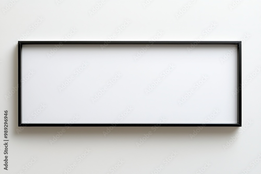 Minimalist Black Frame on White Wall - Elegant Decorative Square Frame with Glossy Finish, Neutral Background for Art Display - Minimalistic Design Concept Minimalist Black Frame on White Wall - Elegant Decorative Square Frame with Glossy Finish, Neutral Background for Art Display - Minimalistic Design Concept