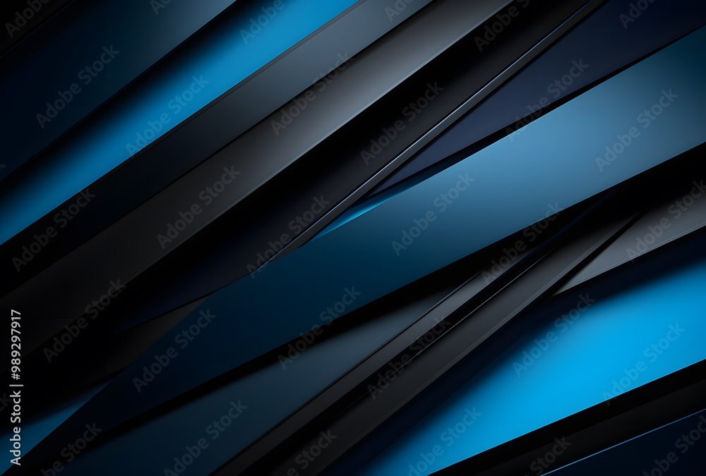 Abstract Diagonal Lines Black Blue Background Abstract Diagonal Lines Black Blue Background