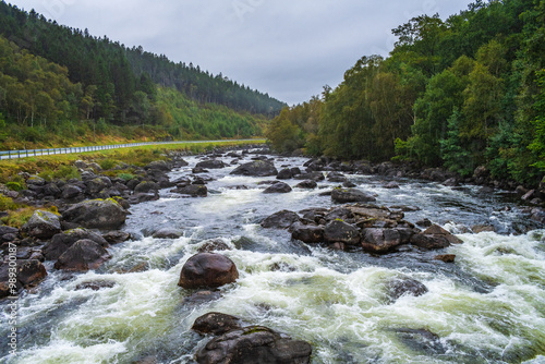 Landscape of the south of Norway