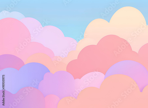 Cute pastel Abstract background.