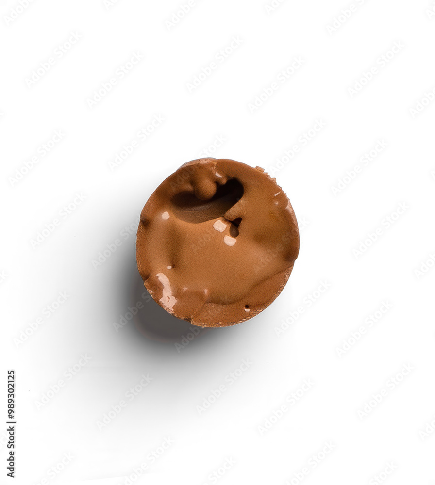 Half Chocolate Bonbon with Smooth Filling Half Chocolate Bonbon with Smooth Filling