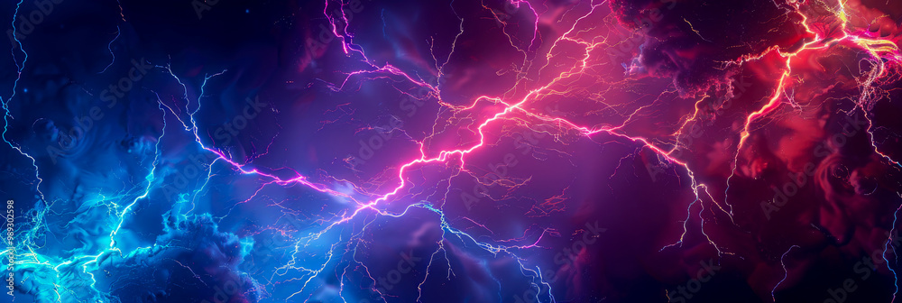 Abstract lightning background Abstract lightning background