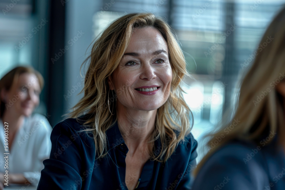 Happy business woman Happy business woman
