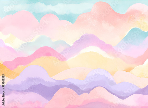 Cute pastel Abstract background.