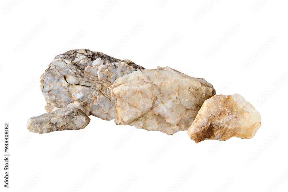 Raw mountain marble stones without png background Raw mountain marble stones without png background