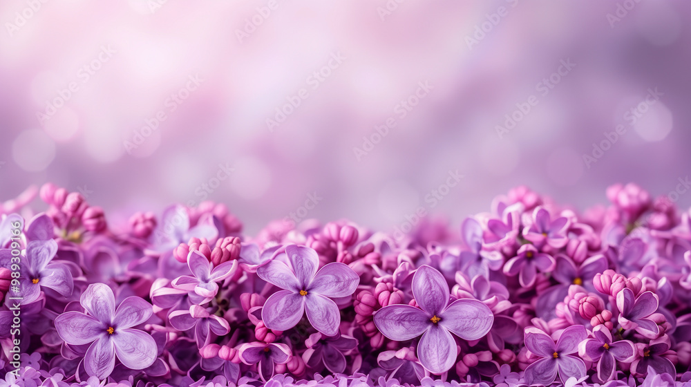 Beautiful purple lilac flowers in soft focus with pastel background Beautiful purple lilac flowers in soft focus with pastel background