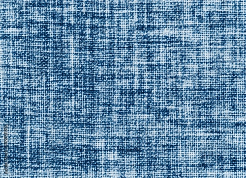 Seamless Blue And White Tweed Fabric Texture