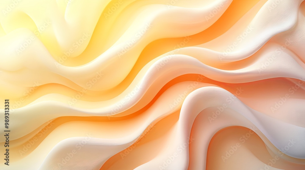 Soft gradient background in shades of pale yellow and peach Soft gradient background in shades of pale yellow and peach