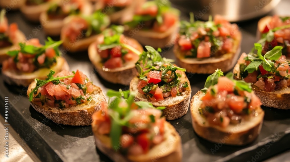Olive spread on small bread Olive spread on small bread