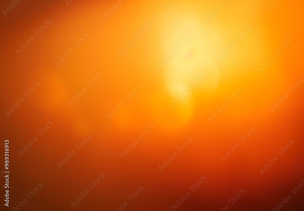 Fototapeta premium Abstract Orange Blurred Background with Copy Space
