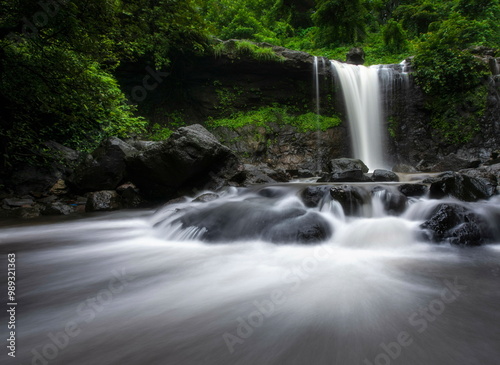 Palasdari waterfall, Karjat, Maharashtra, India photo