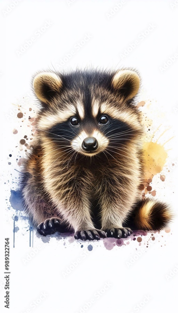 Waschbär Waschbär