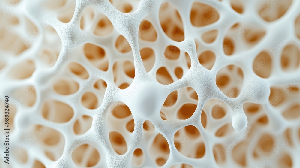 Abstract White Cell Structure with Organic Texture Abstract White Cell Structure with Organic Texture
