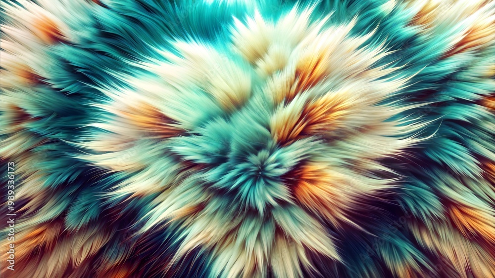 Abstract Faux Fur Texture Background Abstract Faux Fur Texture Background