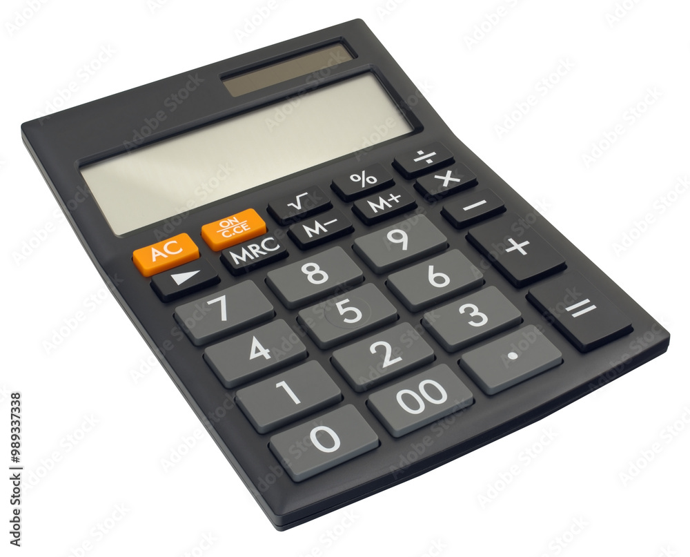 Calculator isolated on white background Calculator isolated on white background