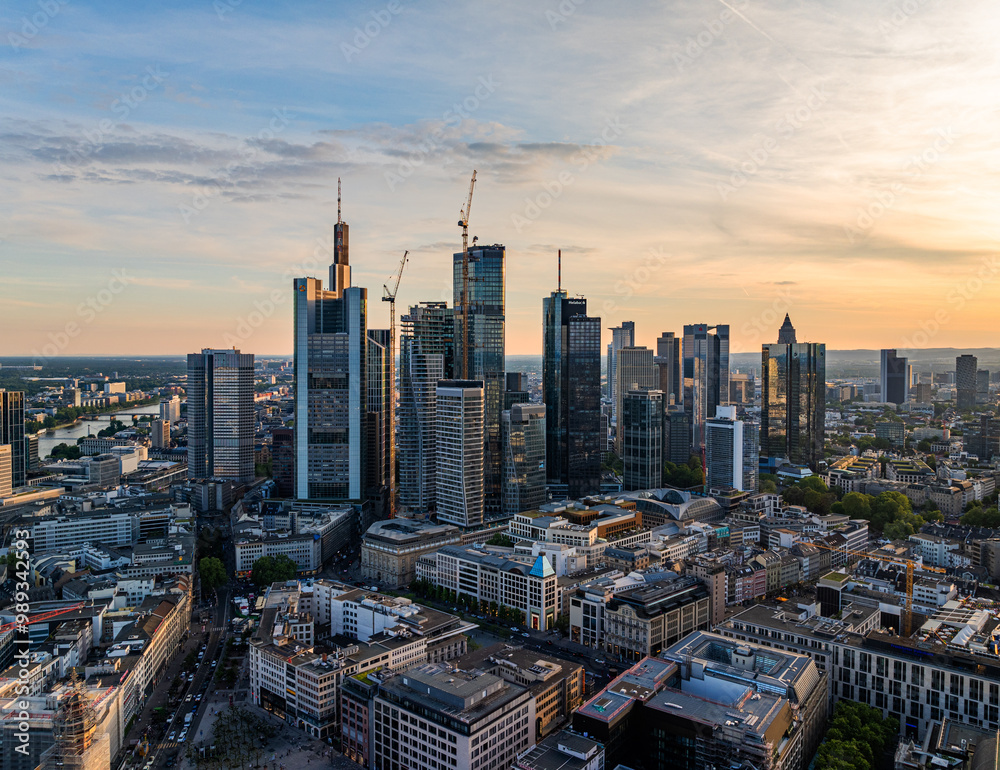 Obraz premium Frankfurt am Main Cityscape