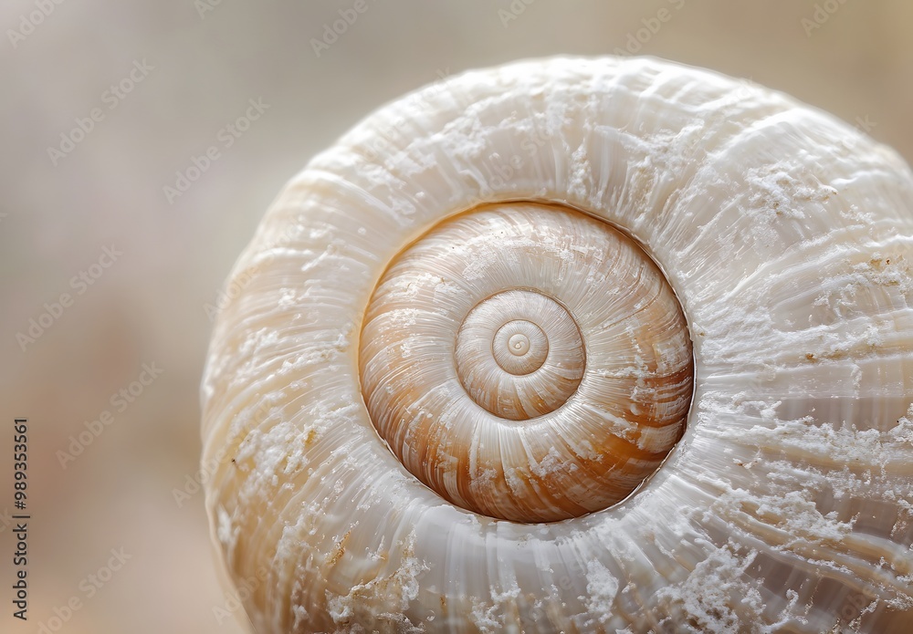 Macro Photography of Snail Shell Spiral Macro Photography of Snail Shell Spiral