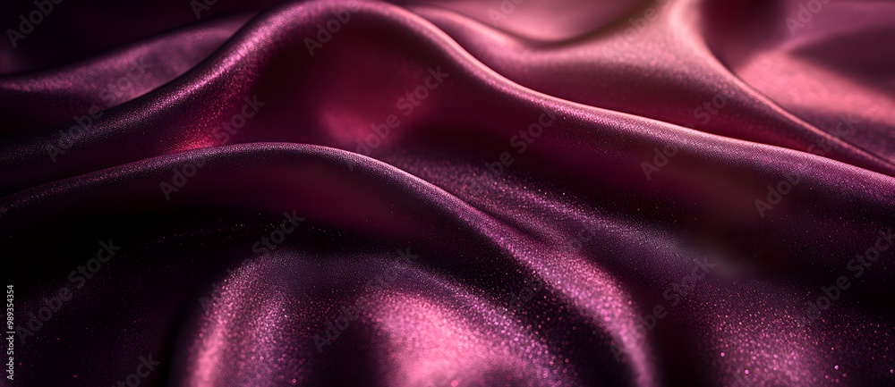 Obraz premium Abstract Pink Fabric Texture with Depth