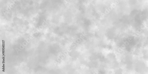 Abstract Grey and white Smoky and cloud texture. White smoky texture on black for background etc.