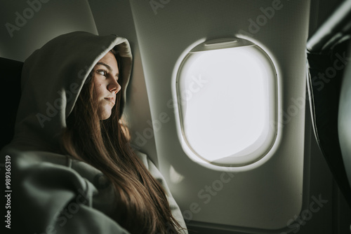 child in the window