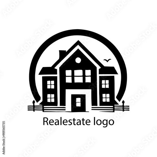 real estate logo design concept