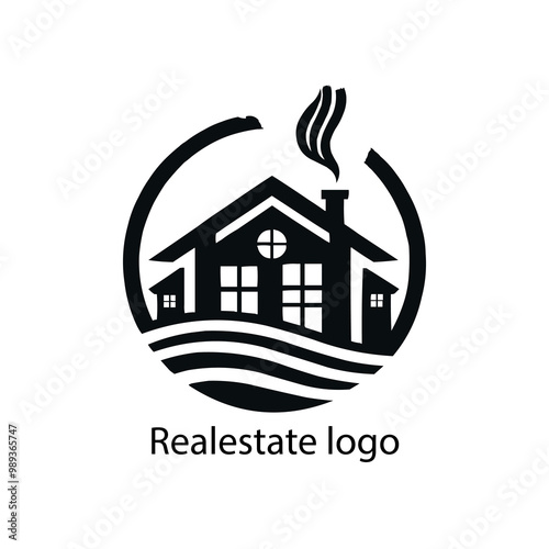 real estate logo design concept