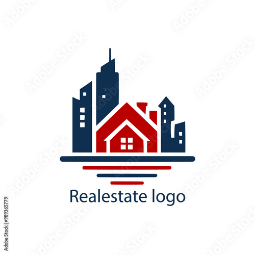 real estate logo design concept