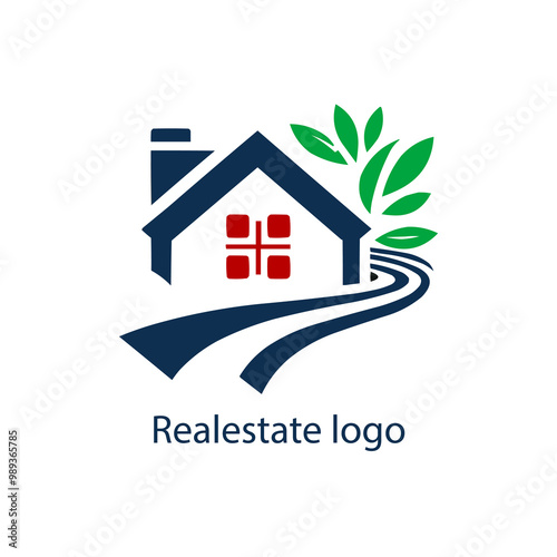 real estate logo design concept