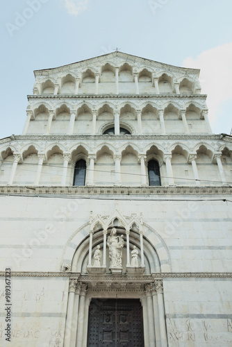 Roman Catholic church of San Michele in Borgo. Pisa, Tuscany, Italy