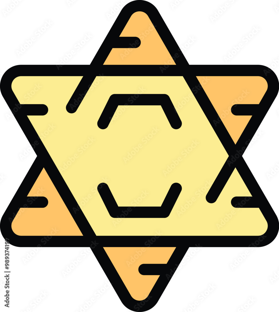 Simple yet powerful symbol of jewish identity and faith, often used in ...