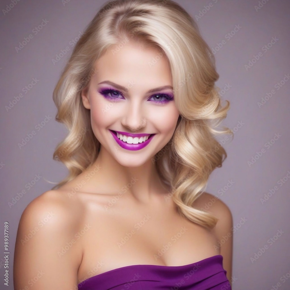 Junge hübsche blonde Frau Junge hübsche blonde Frau