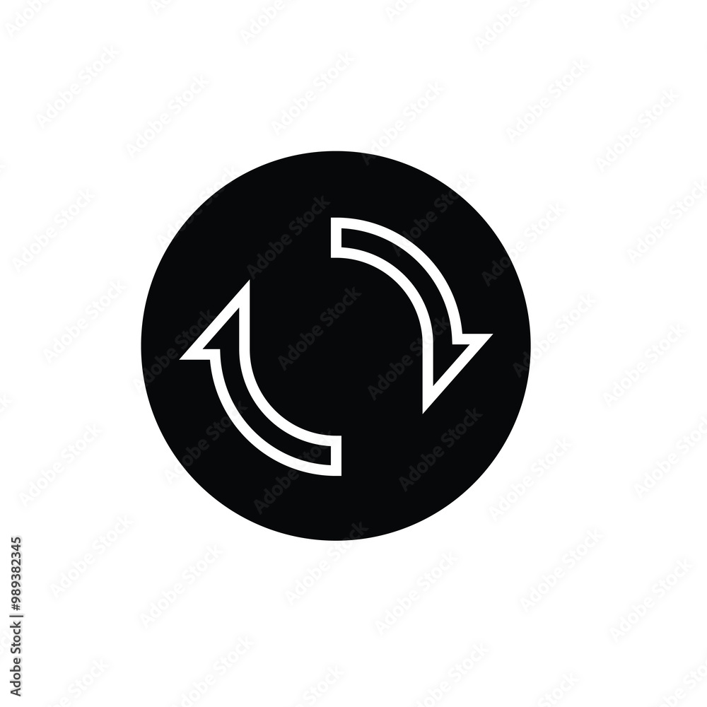 refresh icon design illustration suitable to your technology business refresh icon design illustration suitable to your technology business