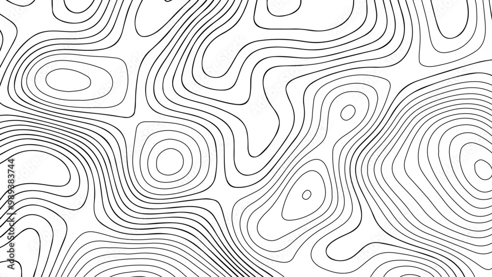 Abstract topographic contours map background , Topographic map background geographic line map with elevation assignments. Abstract topographic contours map background , Topographic map background geographic line map with elevation assignments.