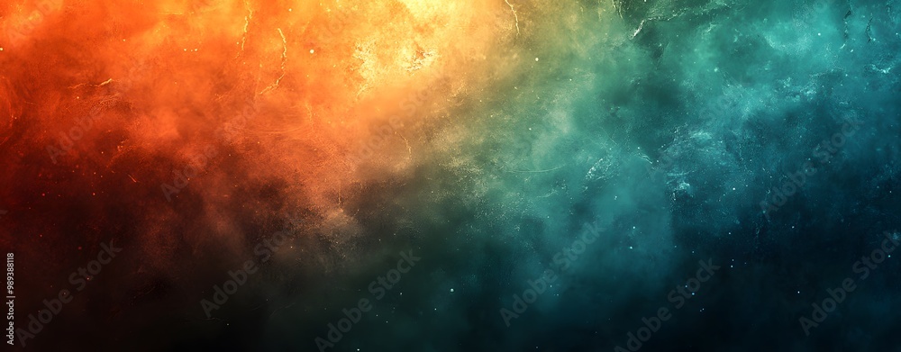 Fototapeta premium Abstract Gradient Background with Subtle Blurs and Grainy Texture