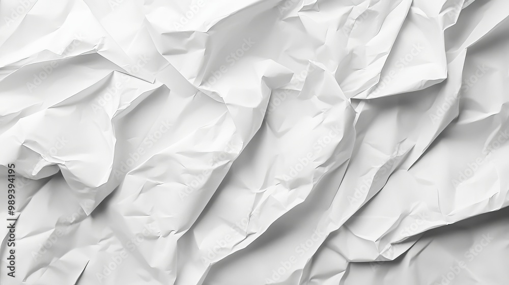 A background with the look of a white, crumpled paper poster. A background with the look of a white, crumpled paper poster.