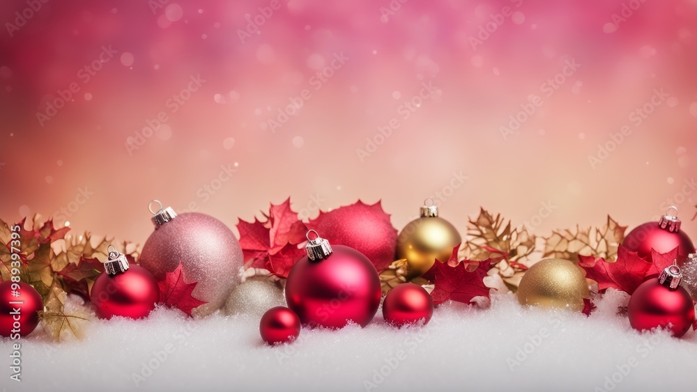 christmas background with balls christmas background with balls