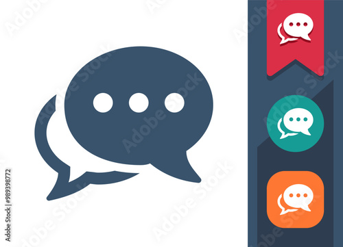 Chat Bubble, Chat, Speech Bubble Icon