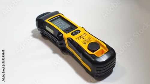 Yellow and Black Gas Detector