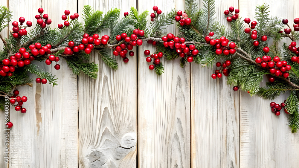 Christmas tree with copy space branches background Christmas tree with copy space branches background