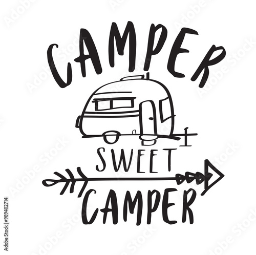 Camping svg vector design