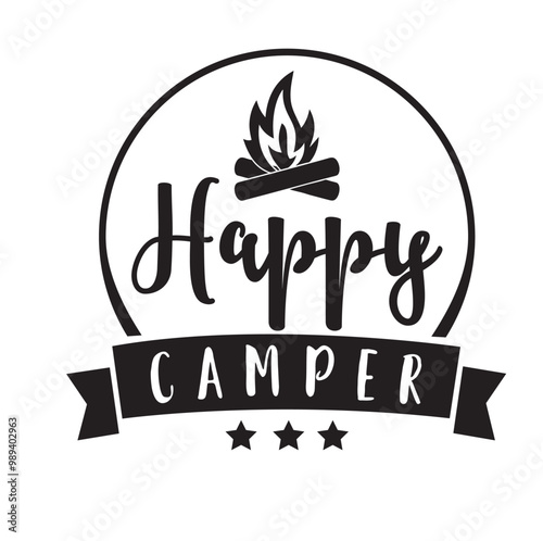 Camping svg vector design