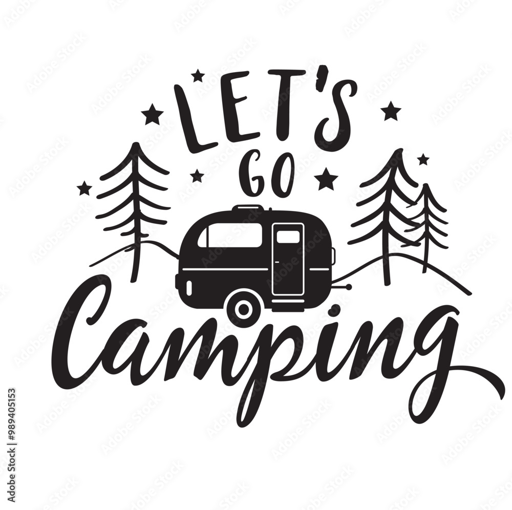 Obraz premium Camping svg vector design