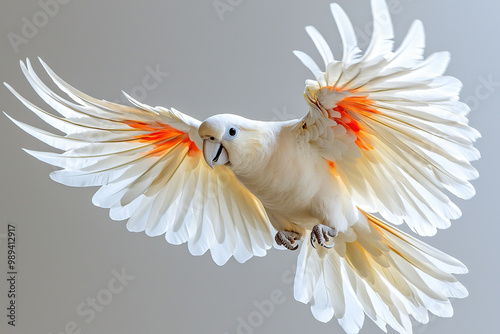 Parrot White Background