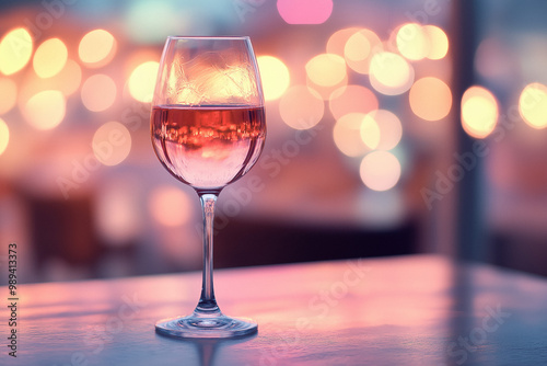 Pink Wine Background