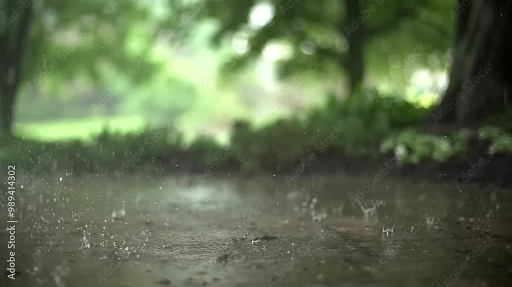 Slow Motion Rain