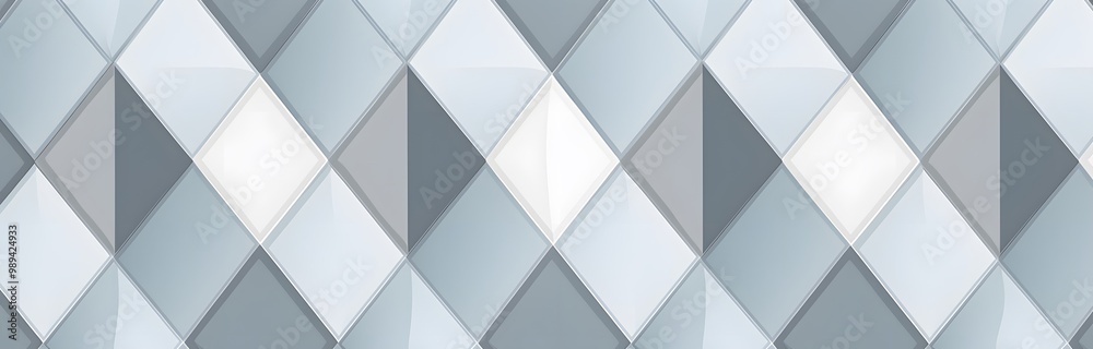 Abstract Geometric Diamond Pattern in Blue and Grey Abstract Geometric Diamond Pattern in Blue and Grey